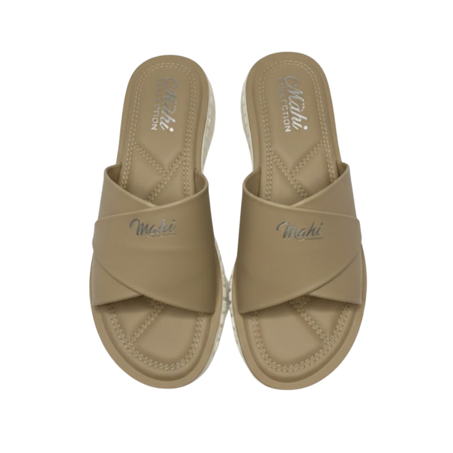 Comfy Beige Luxe Slippers