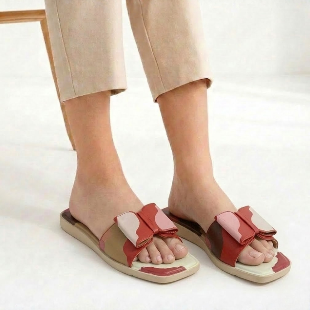 Rose Charm Slippers