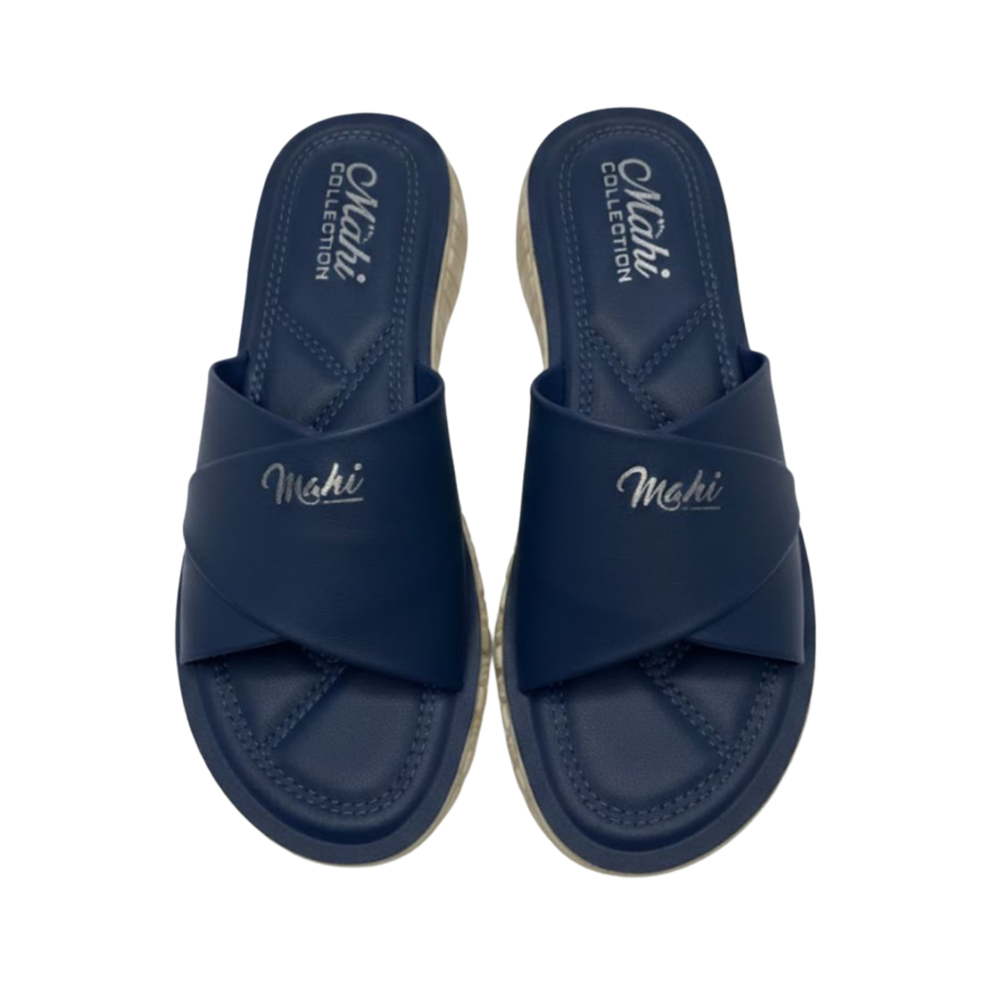 Comfy Navy Luxe Slippers