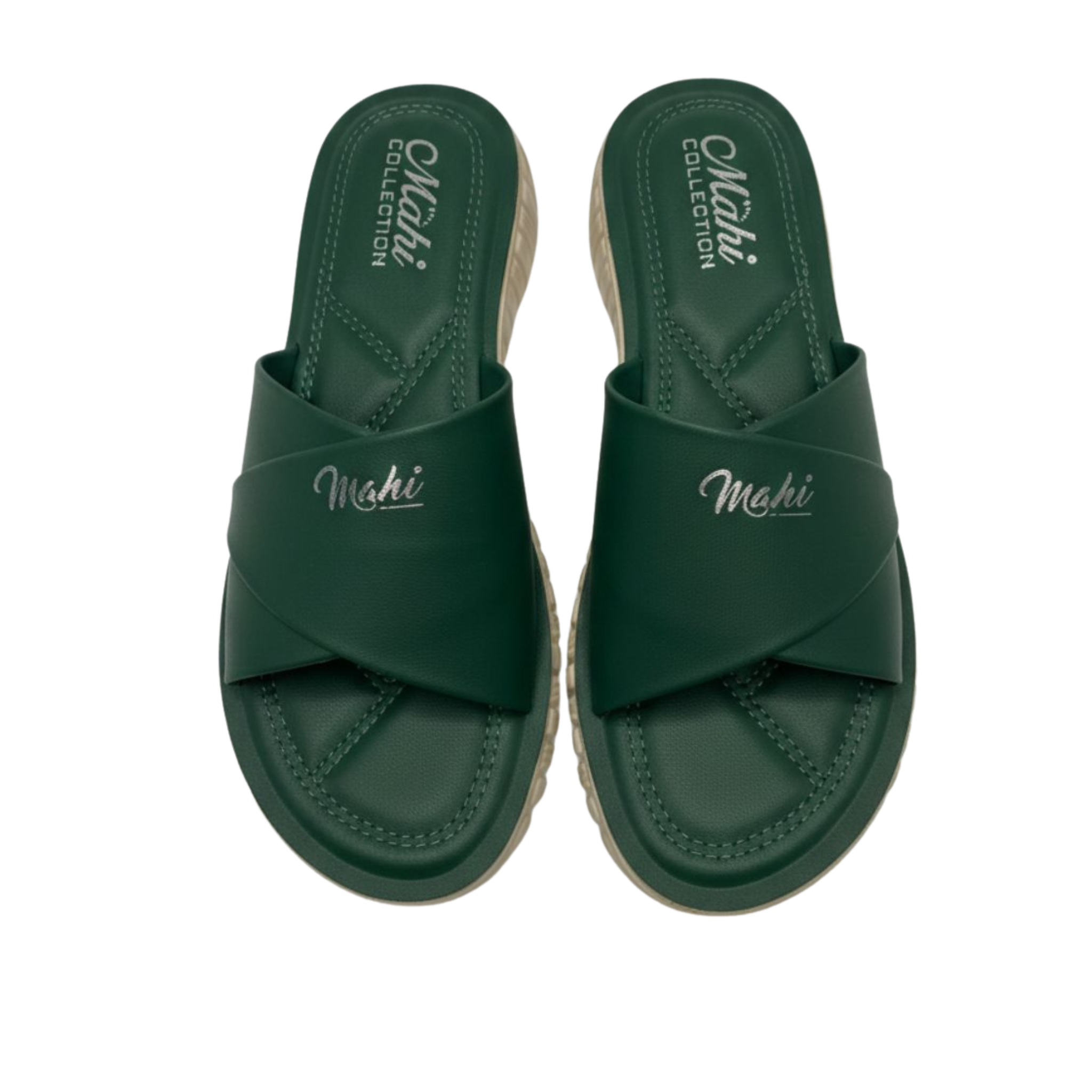 Comfy Green Luxe Slippers