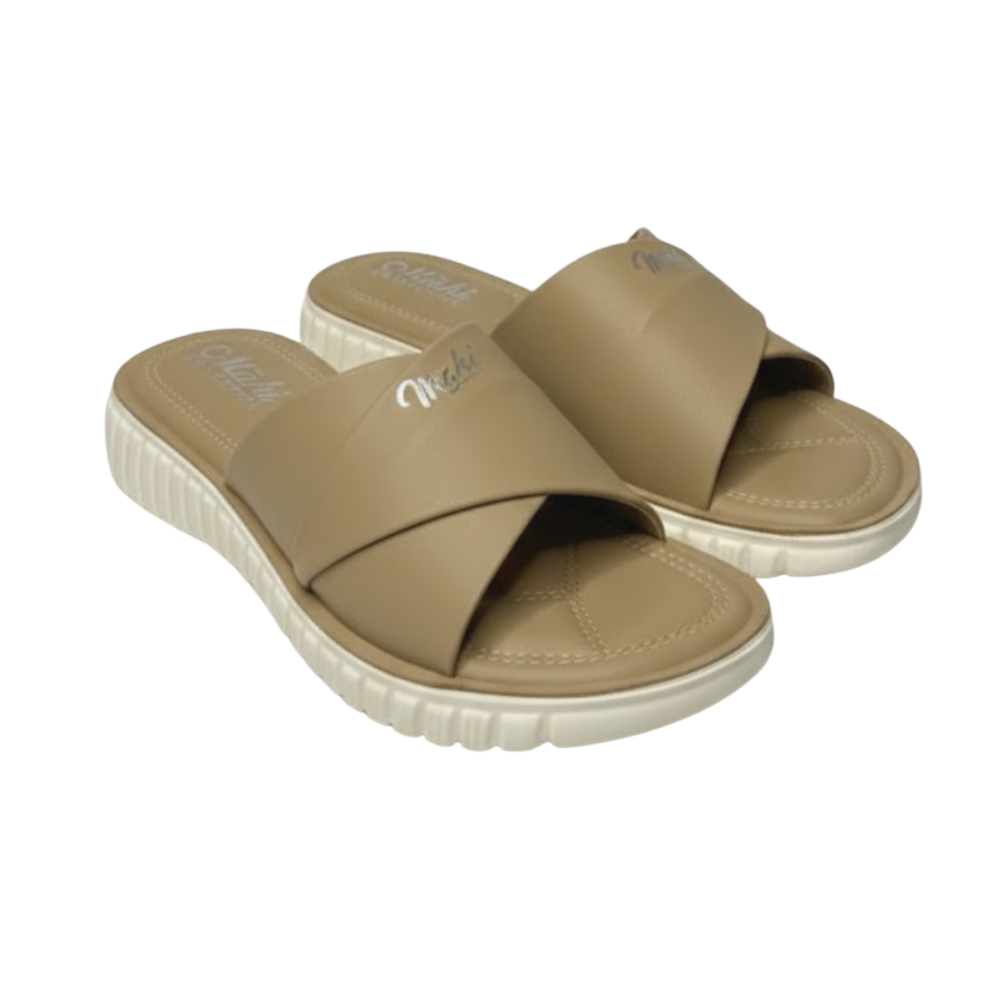 Comfy Beige Luxe Slippers